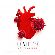 El efecto del coronavirus en el corazón humano. las células 3d ...